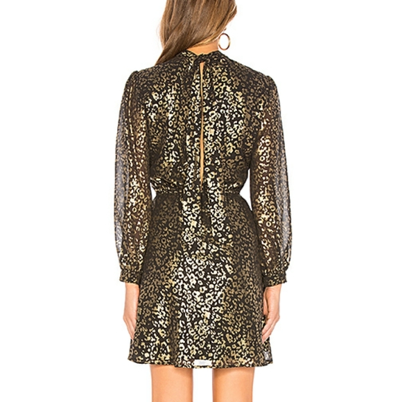 Cupcakes And Cashmere Jola Metallic Print Dress - Picture 11 of 11